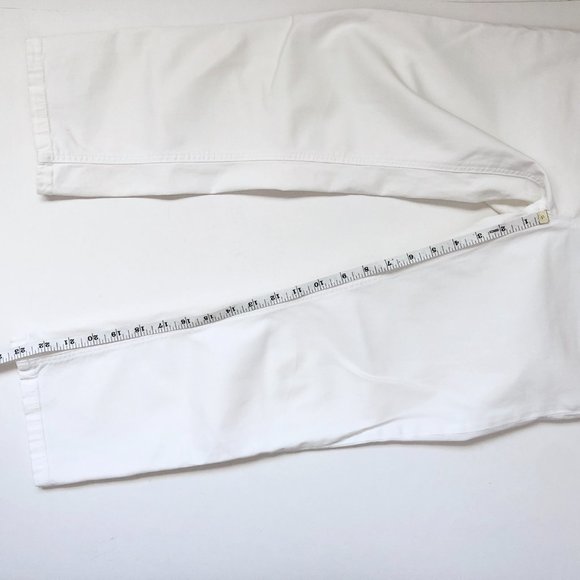 White Capri Jeans - Picture 4 of 10